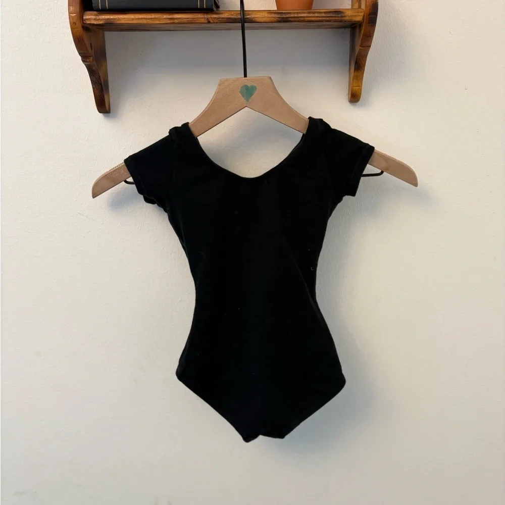 Capezio Black Kids Leotard Size Small